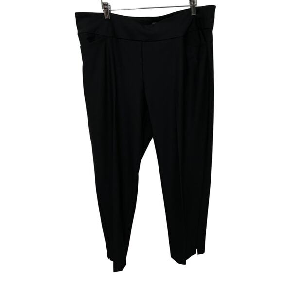 Tail White Label Black Pull On‎ Ankle Pants Size 18 - Picture 1 of 5
